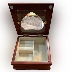Croft & Barrow Wooden Square Jewelry Box